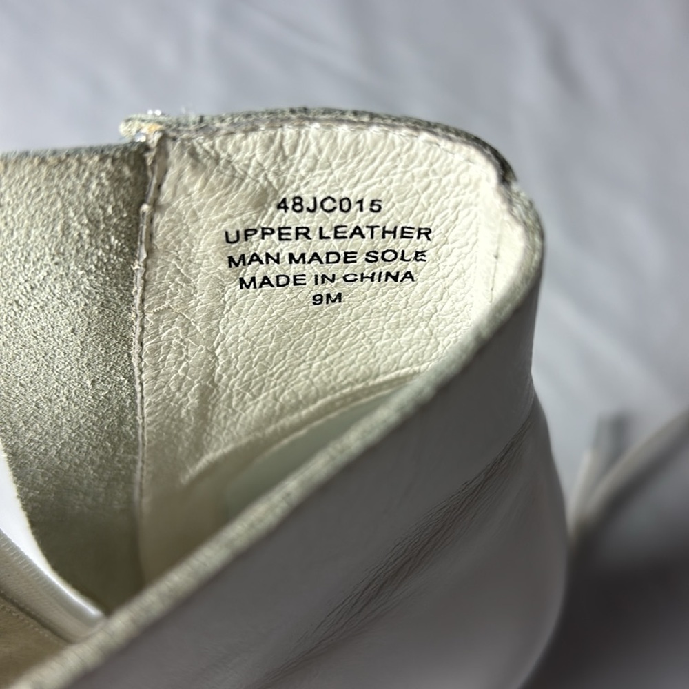 Jeffrey Campbell Free People White Palermo Heels - Picture 9 of 14